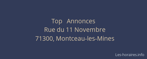 Top   Annonces