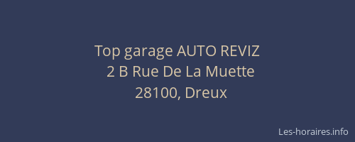 Top garage AUTO REVIZ