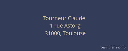 Tourneur Claude