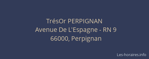 TrésOr PERPIGNAN