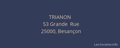 TRIANON