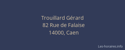 Trouillard Gérard