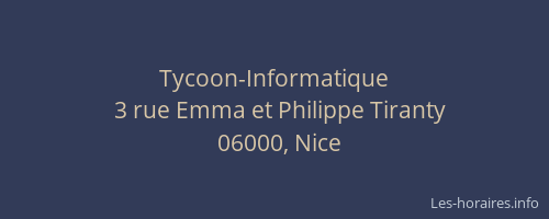 Tycoon-Informatique