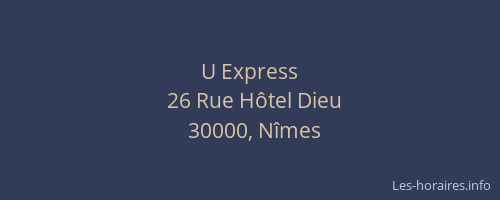 U Express