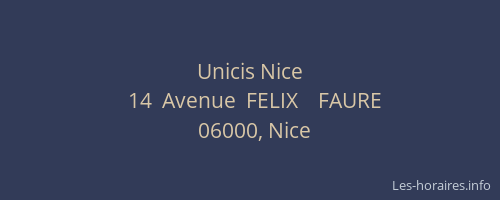 Unicis Nice