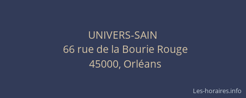 UNIVERS-SAIN