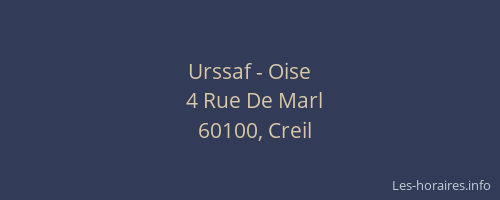 Urssaf - Oise