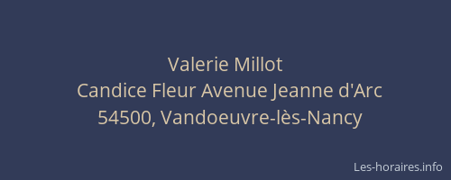 Valerie Millot