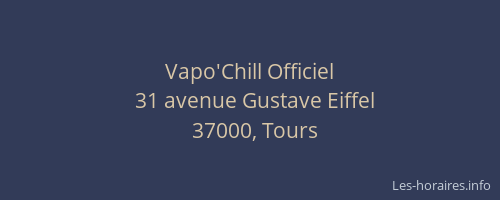 Vapo'Chill Officiel