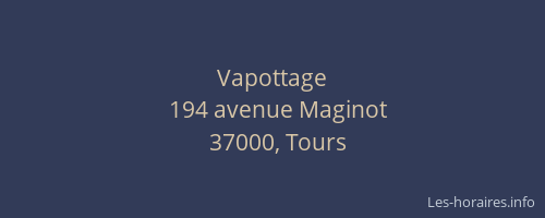 Vapottage