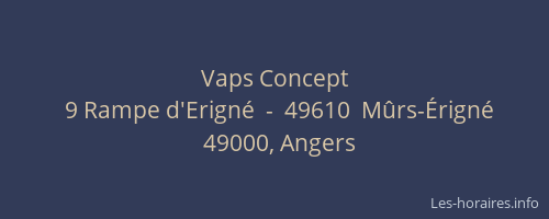 Vaps Concept