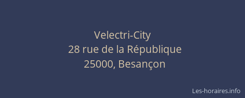 Velectri-City