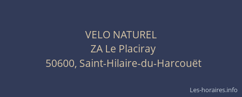 VELO NATUREL