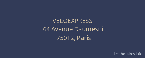 VELOEXPRESS