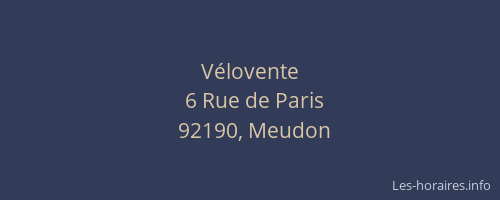 Vélovente