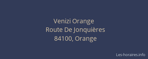 Venizi Orange