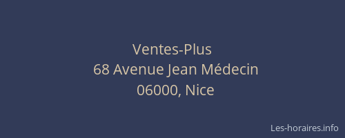 Ventes-Plus