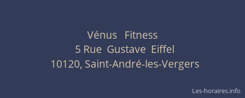 Vénus   Fitness