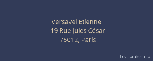 Versavel Etienne