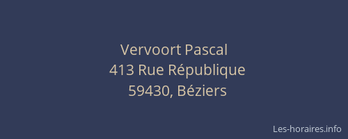 Vervoort Pascal