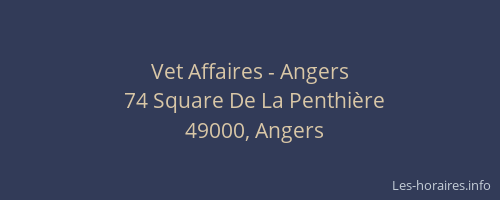 Vet Affaires - Angers