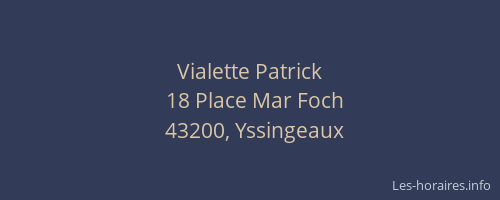 Vialette Patrick