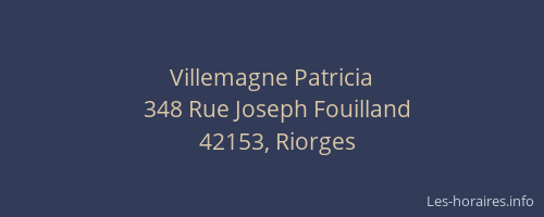 Villemagne Patricia