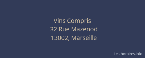 Vins Compris