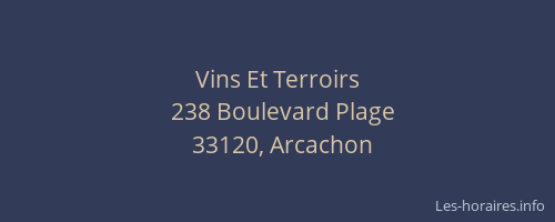 Vins Et Terroirs