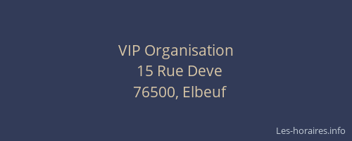 VIP Organisation