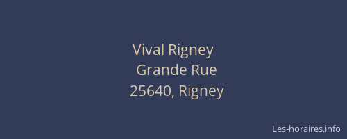Vival Rigney