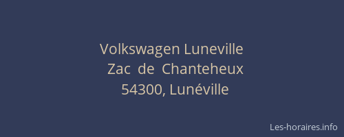 Volkswagen Luneville