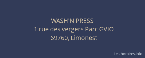 WASH'N PRESS