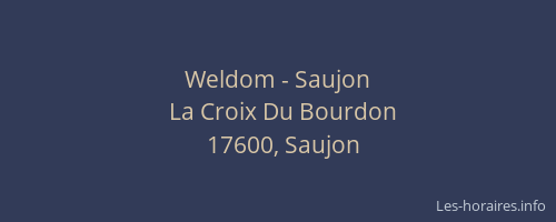 Weldom - Saujon