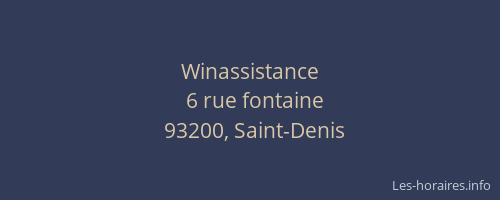 Winassistance