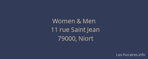 Women & Men