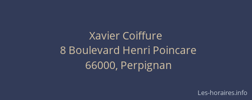 Xavier Coiffure