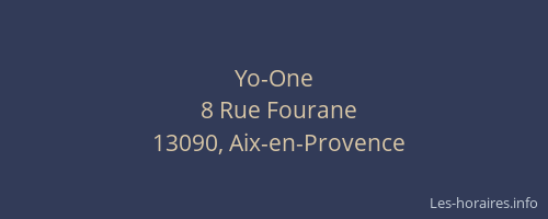 Yo-One