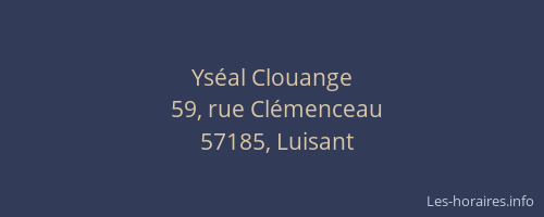 Yséal Clouange