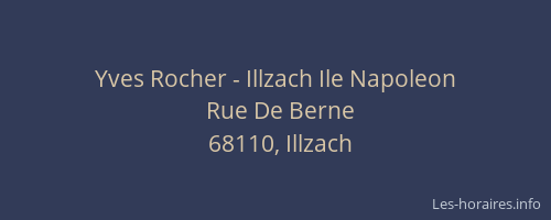 Yves Rocher - Illzach Ile Napoleon