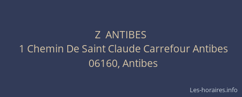 Z  ANTIBES