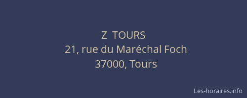 Z  TOURS