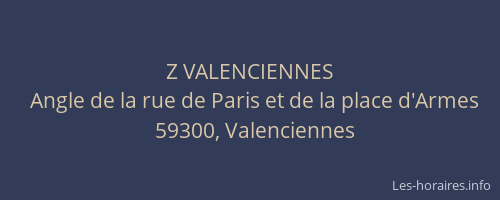 Z VALENCIENNES