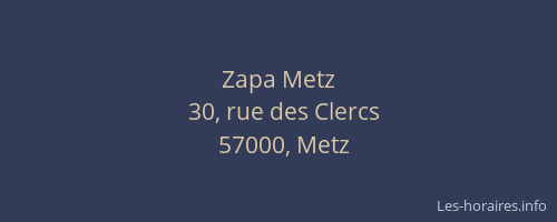 Zapa Metz
