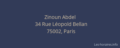 Zinoun Abdel