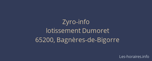 Zyro-info